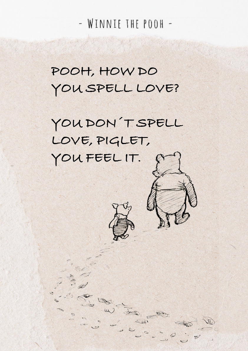 You don't spell love