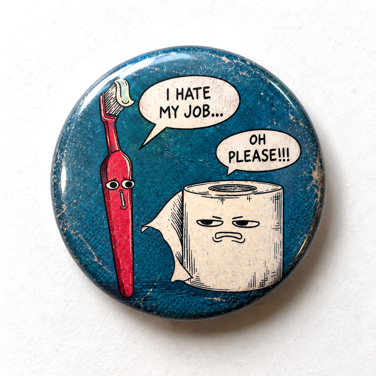 I hate my job (Badge)