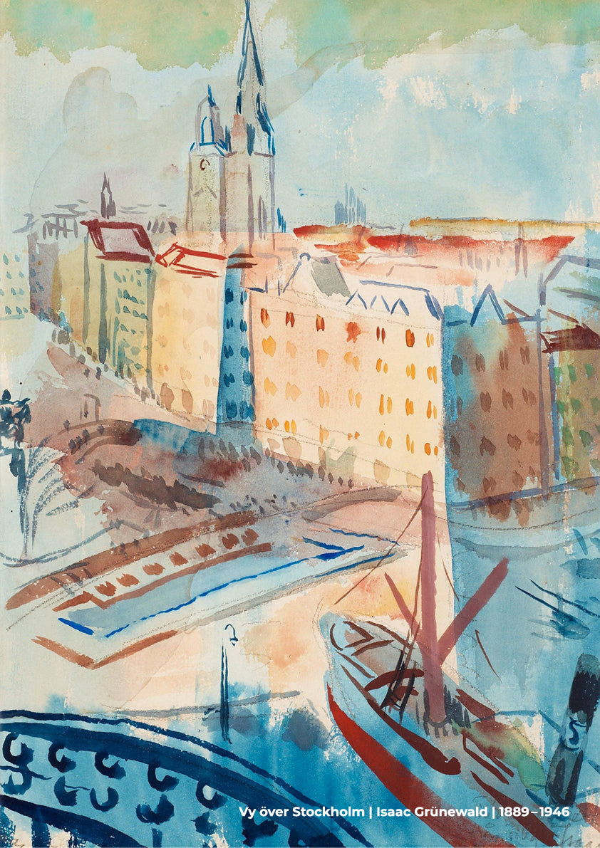 Vy över Stockholm
