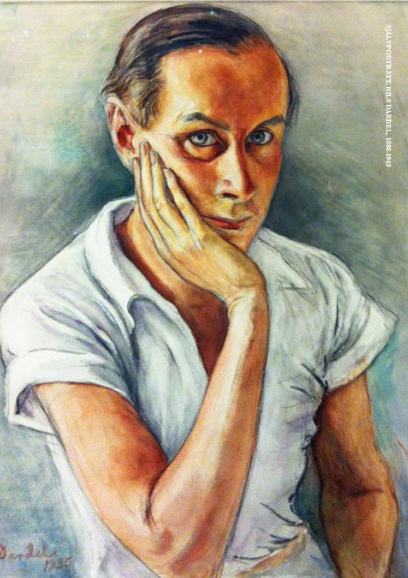 Nils Dardel, self-portrait