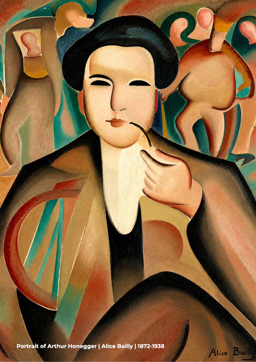 Portrait of Arthur Honegger