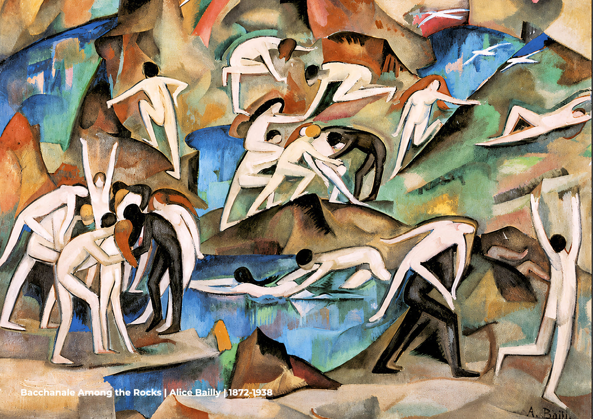 Bacchanale Among the Rocks