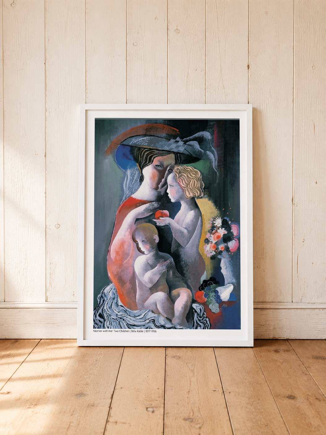 Mother with Her Two Children
