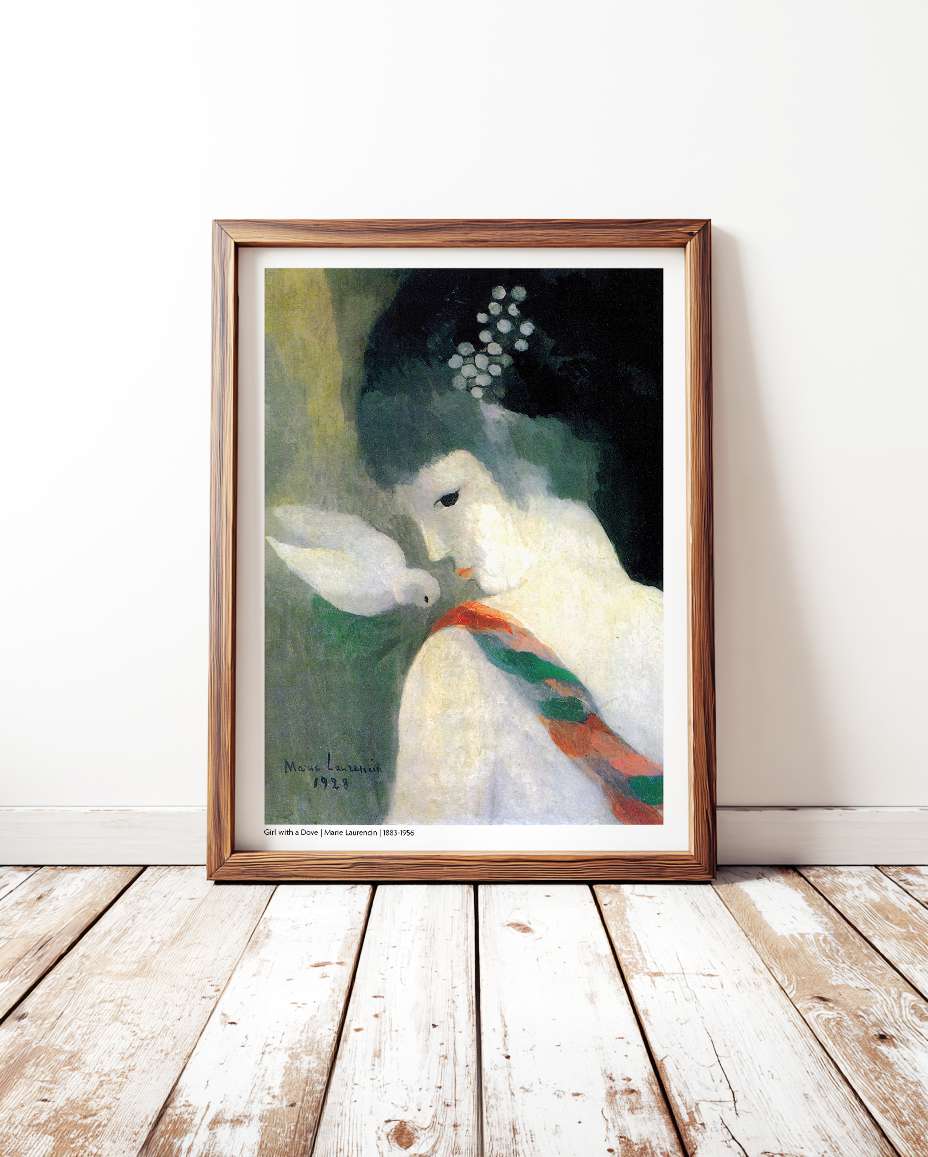 Girl with a Dove