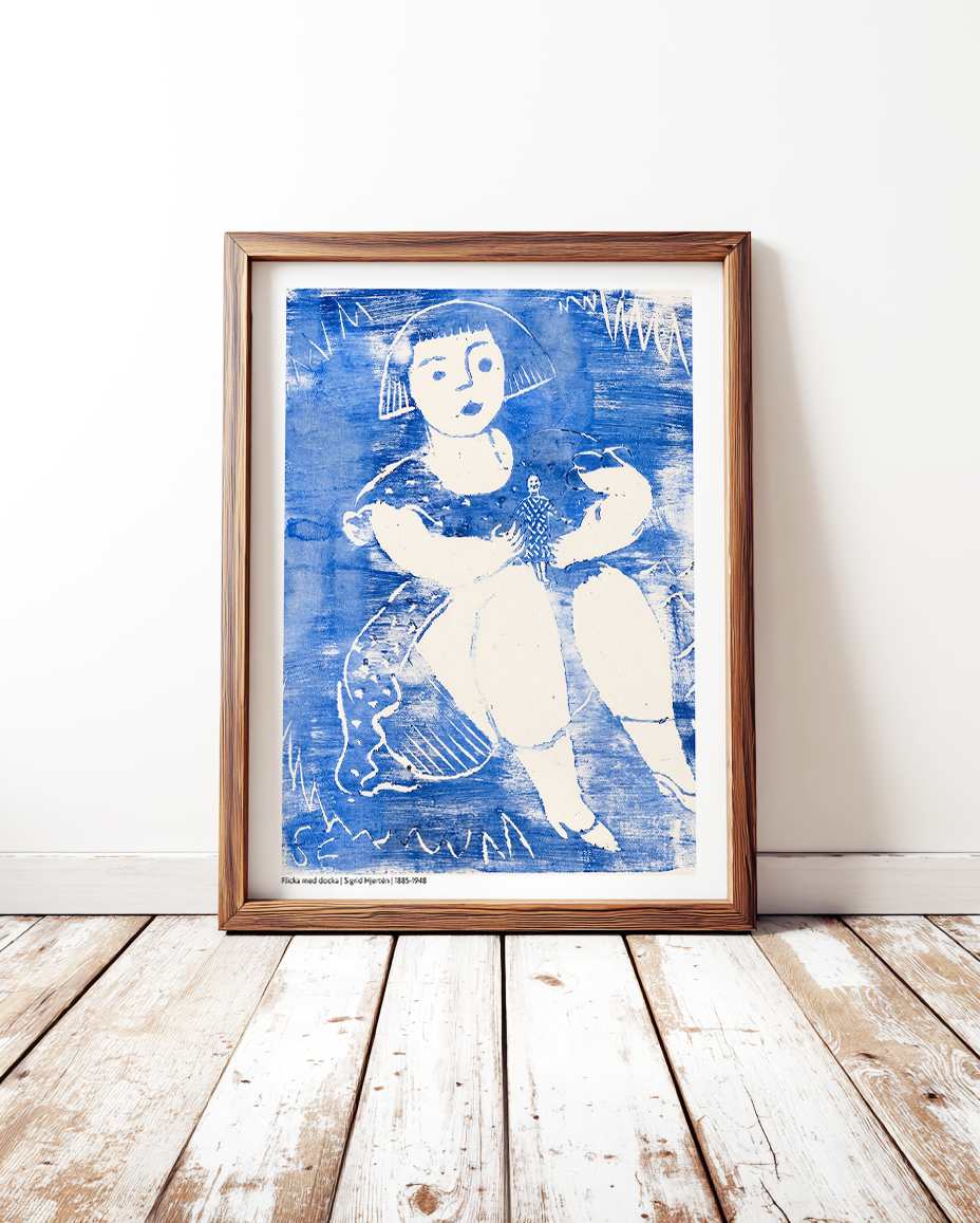 Girl with doll