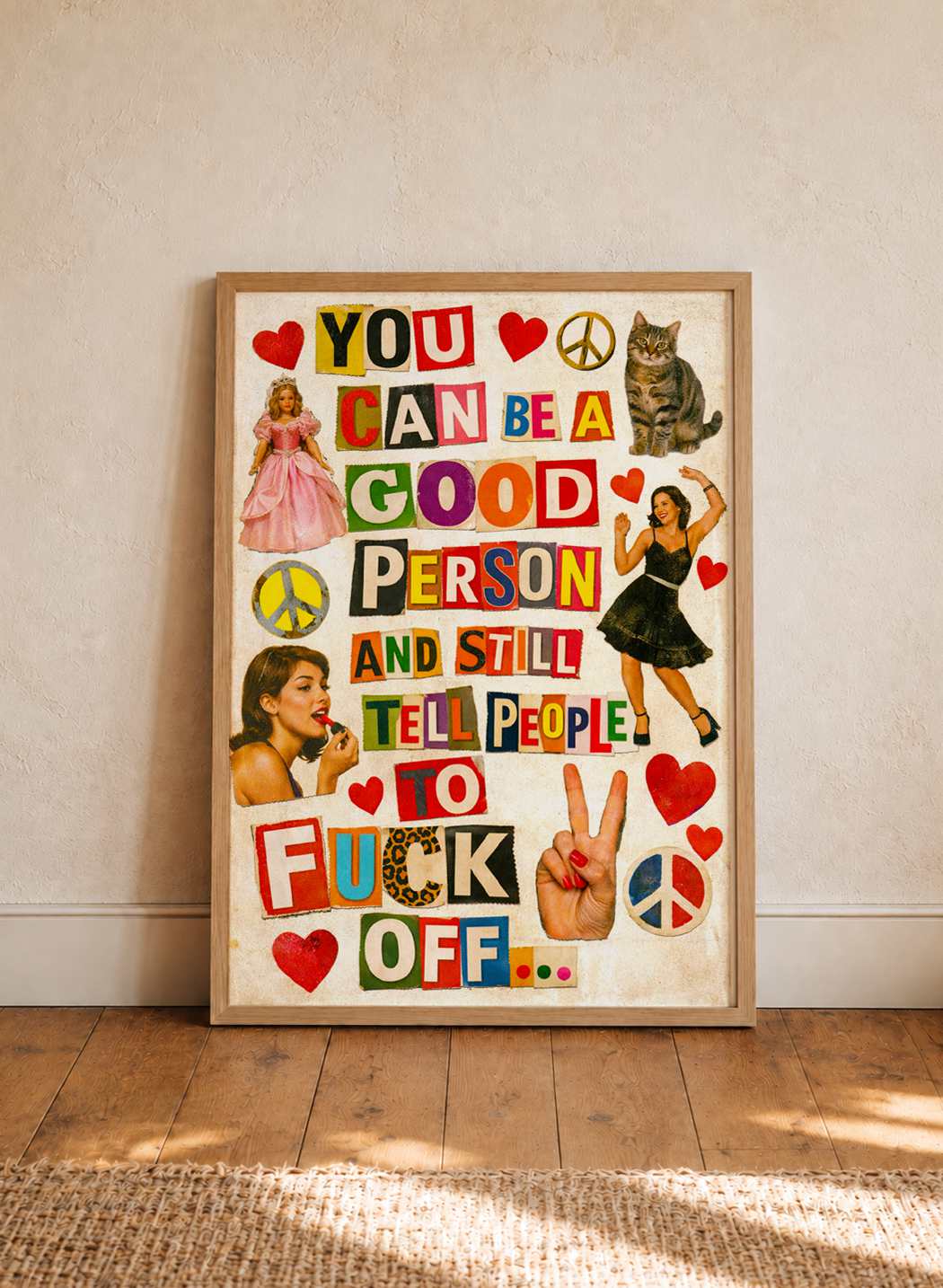 You can be a good person ...