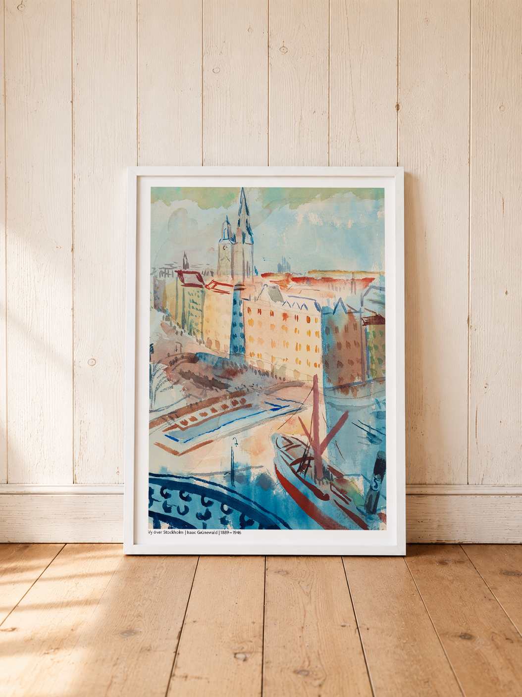 Vy över Stockholm