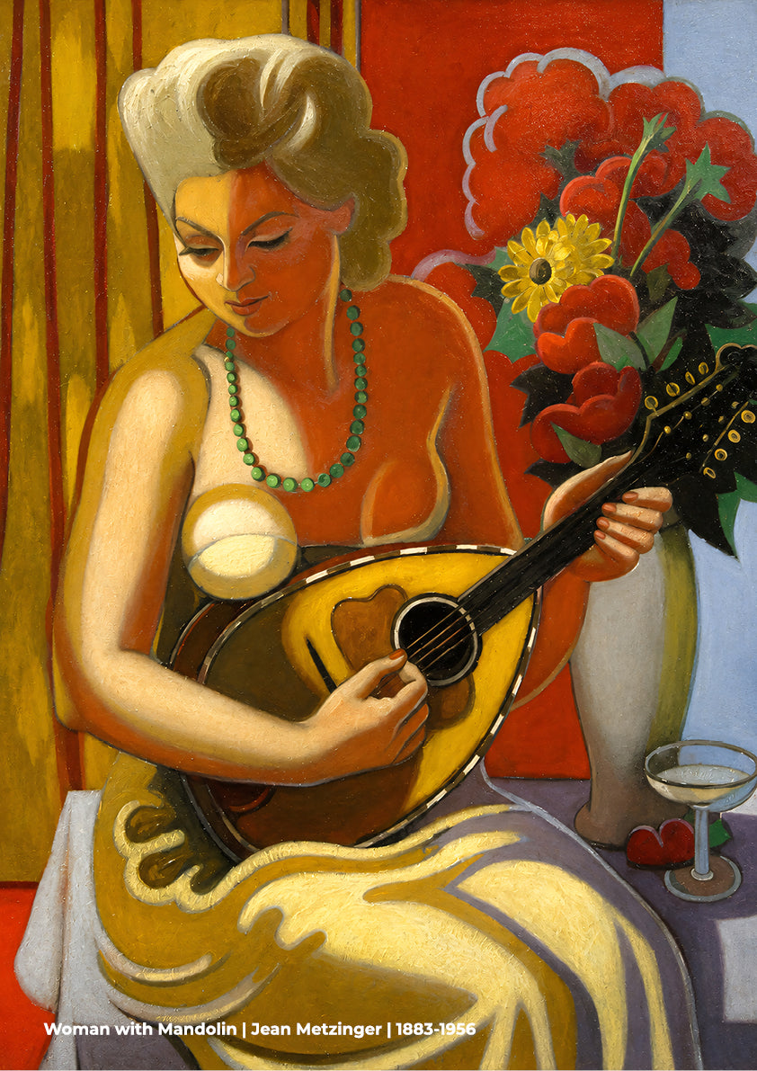 Woman with Mandolin