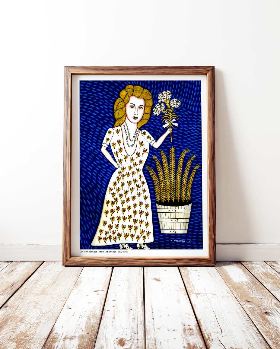 Girl with Flowers
