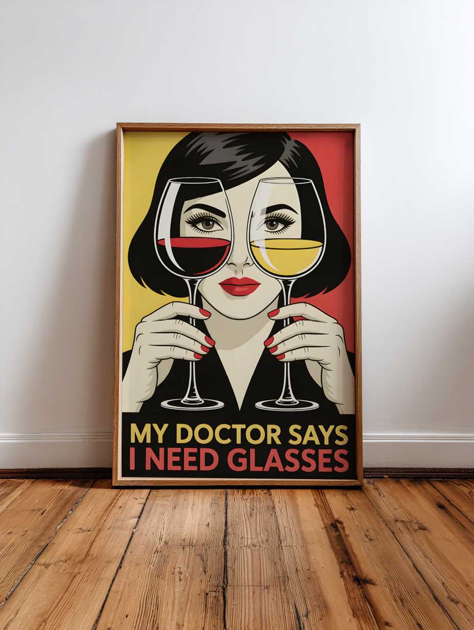 My doctor says I need glasses