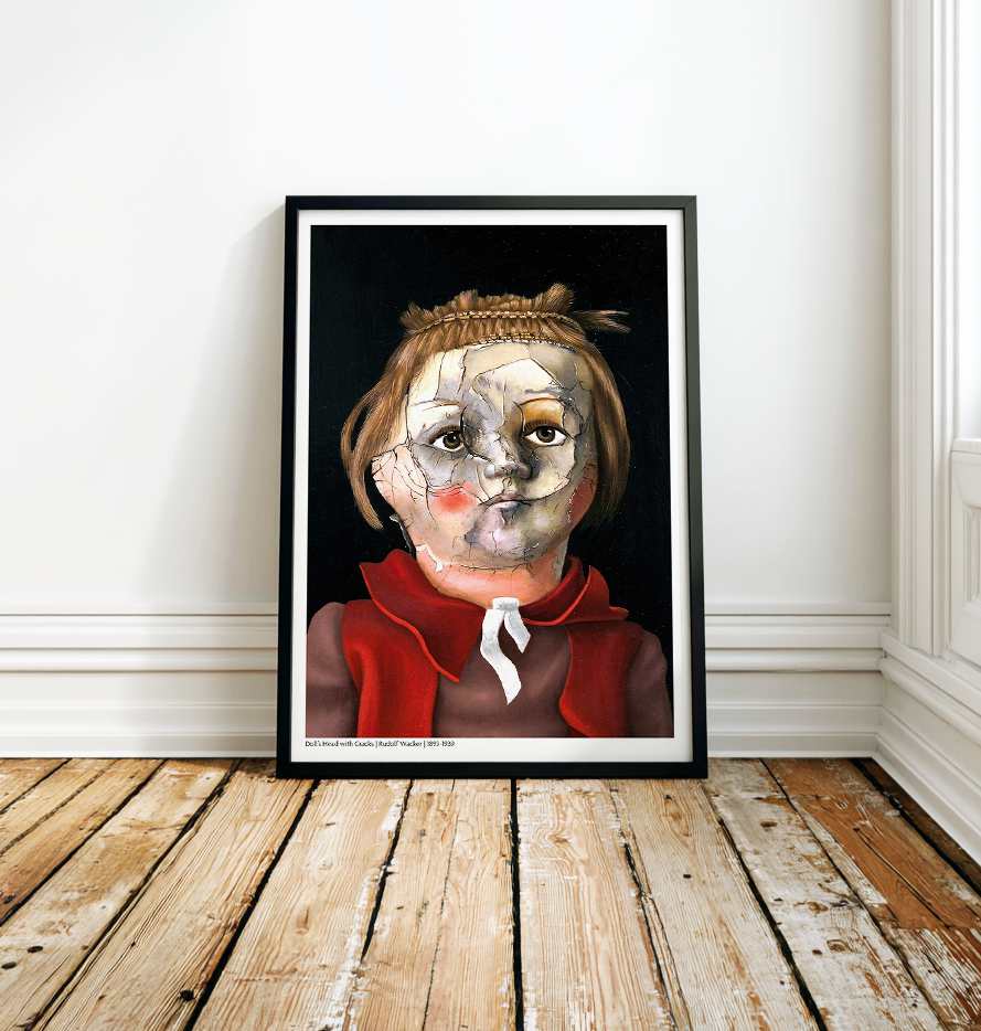 Doll's Head with Cracks