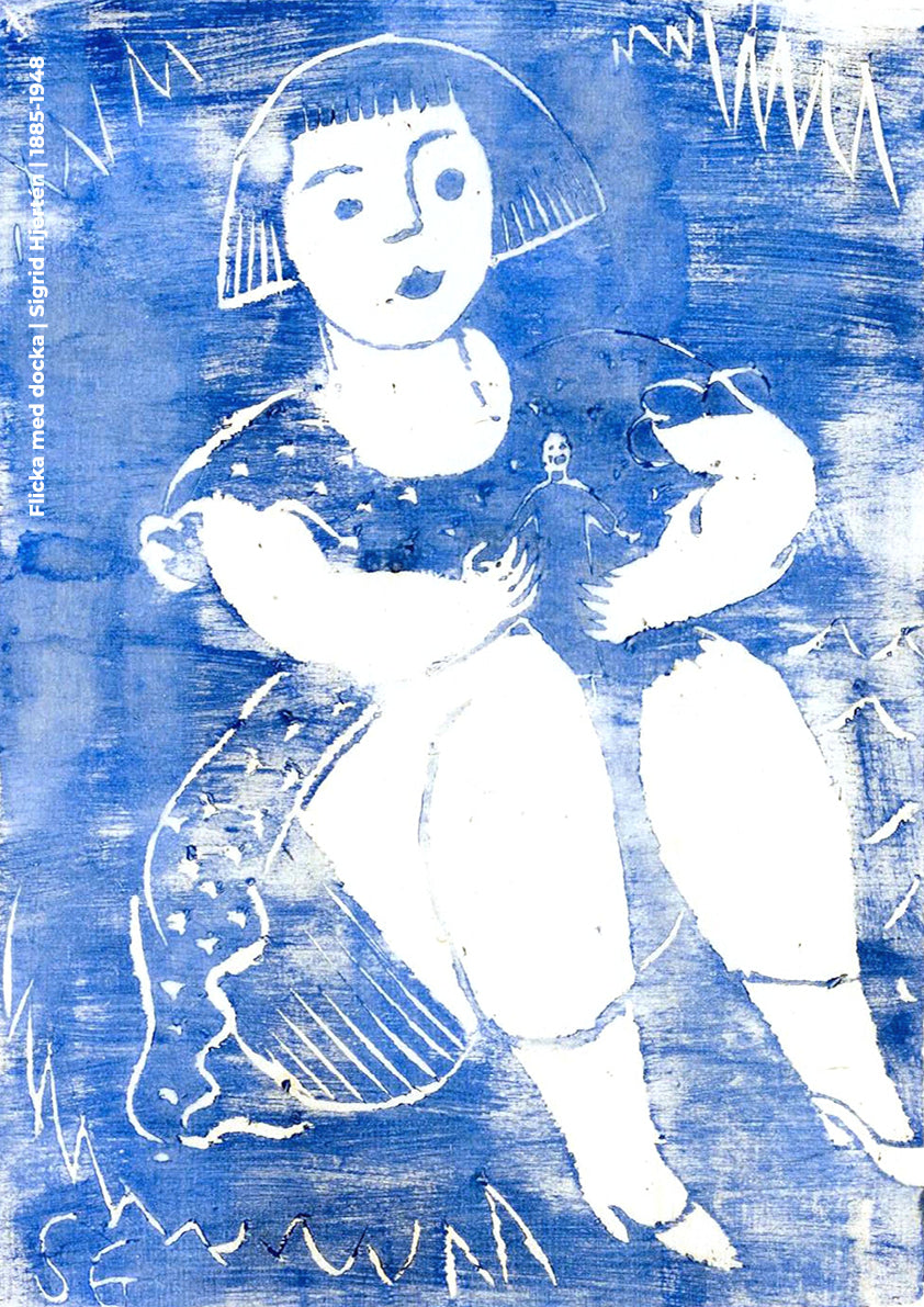 Girl with doll