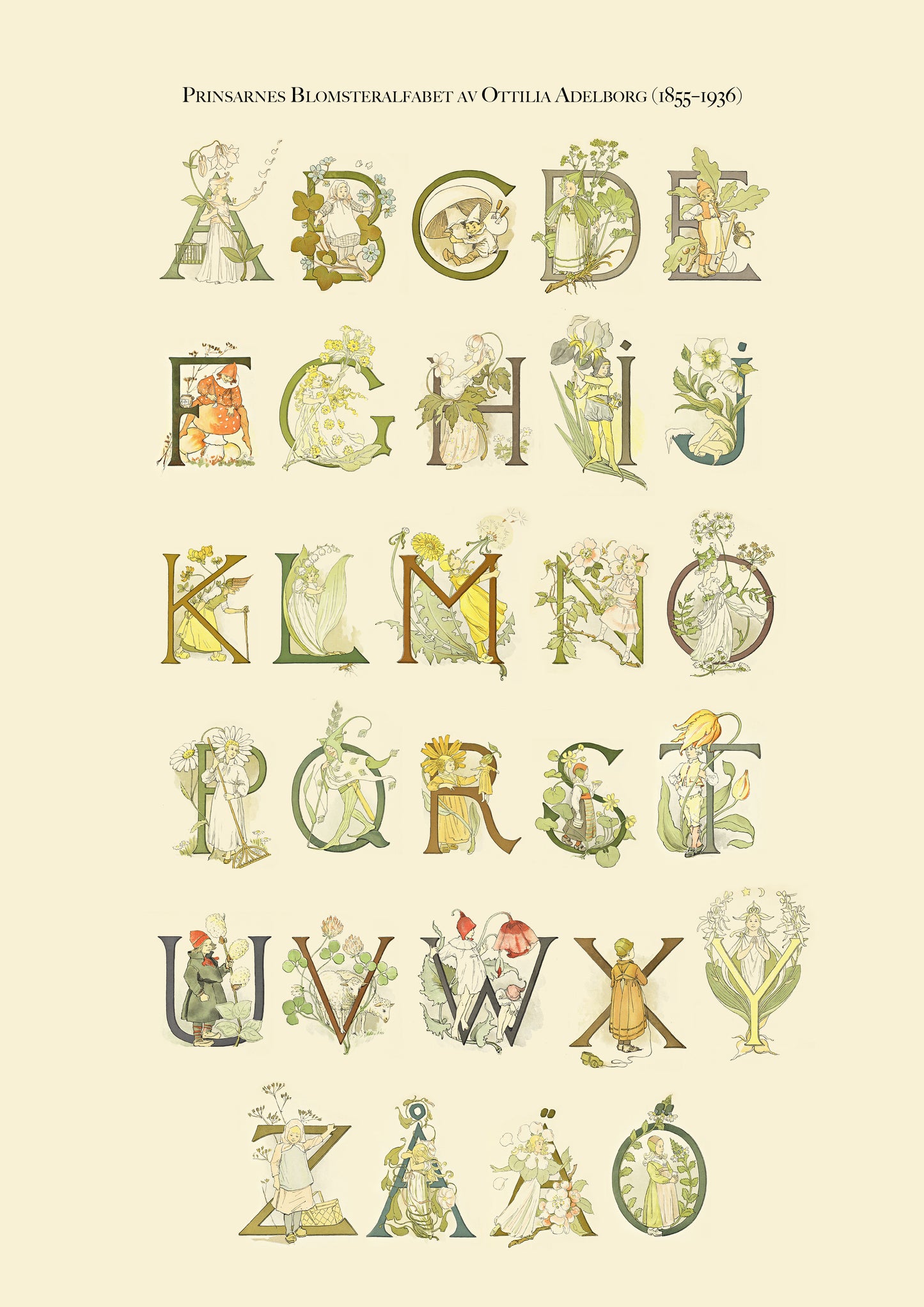 Blomsteralfabet