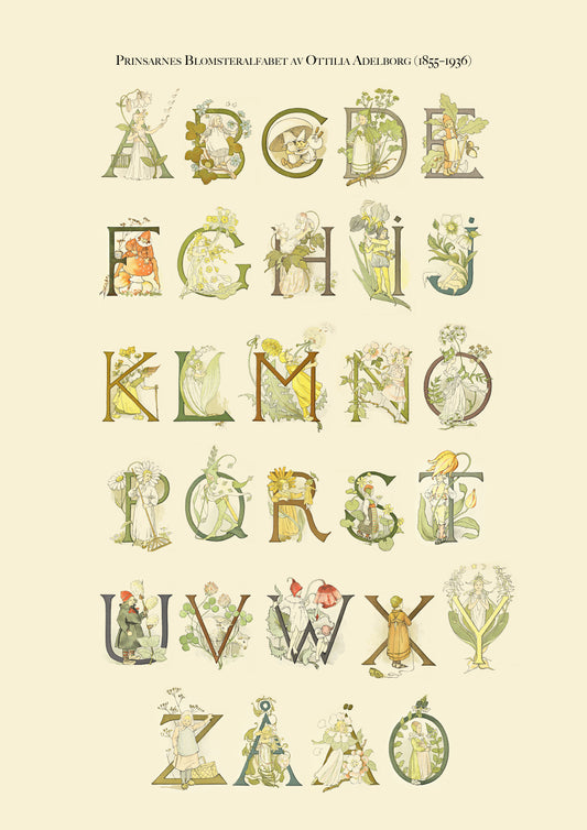 Blomsteralfabet