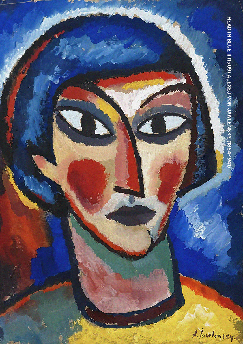 Head in Blue II