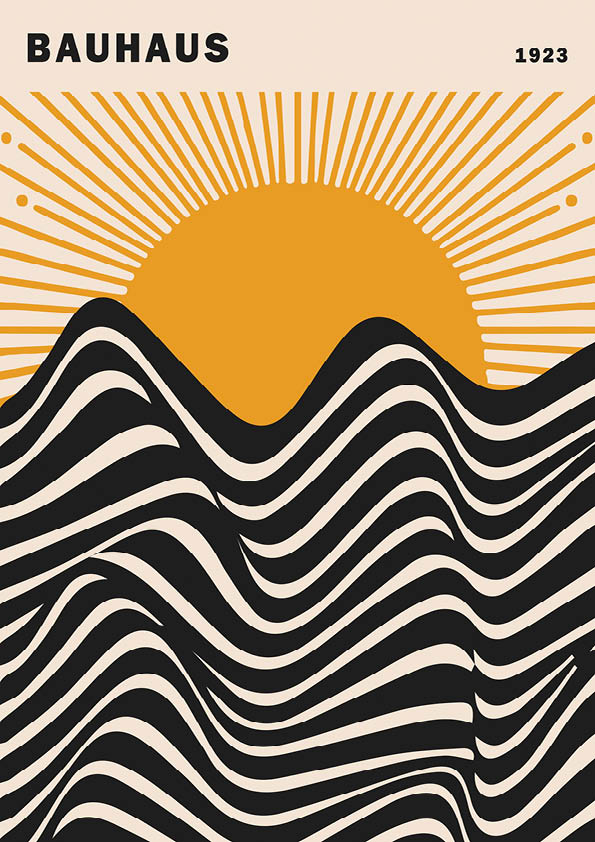 Sun and waves
