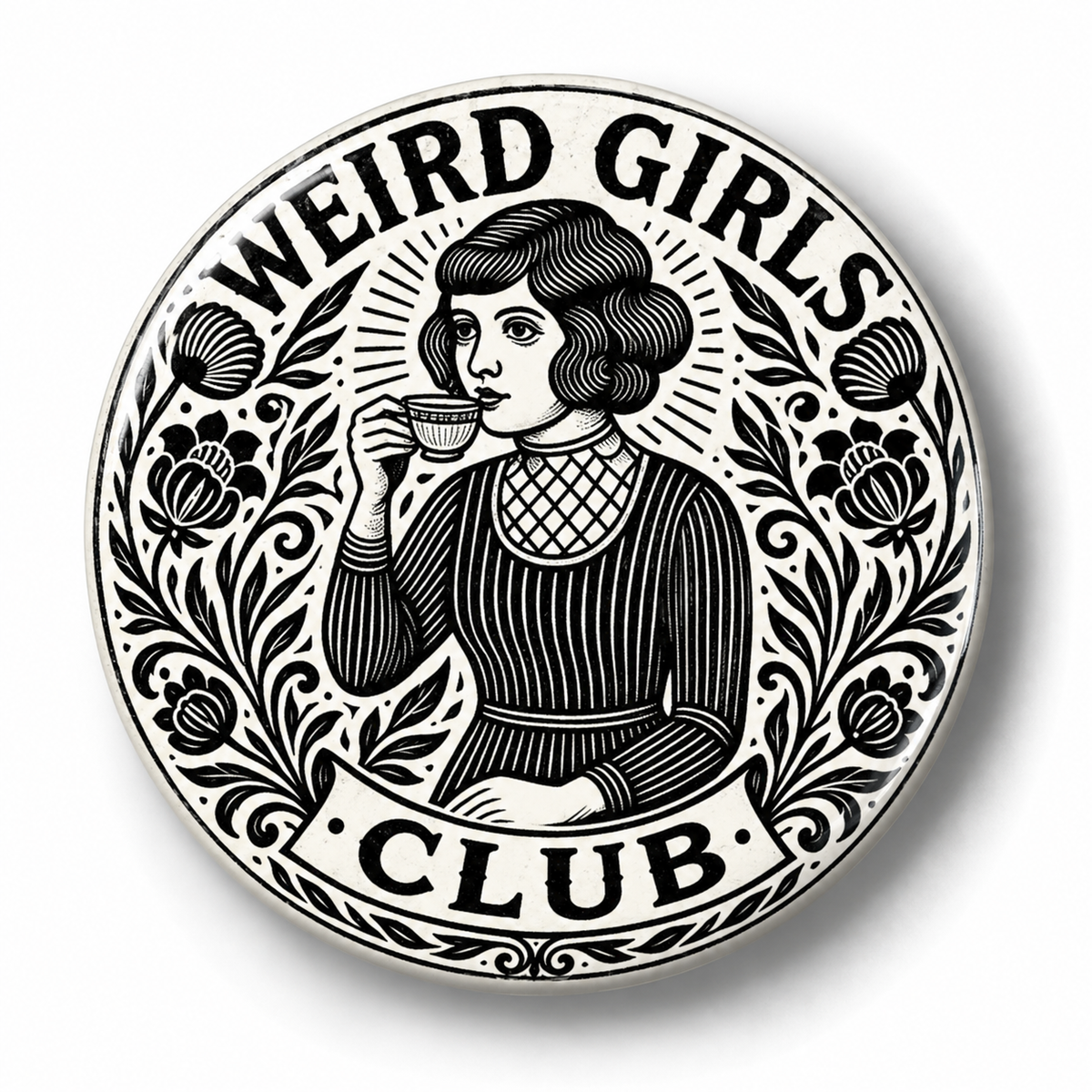 Weird Girls Club (Badge)