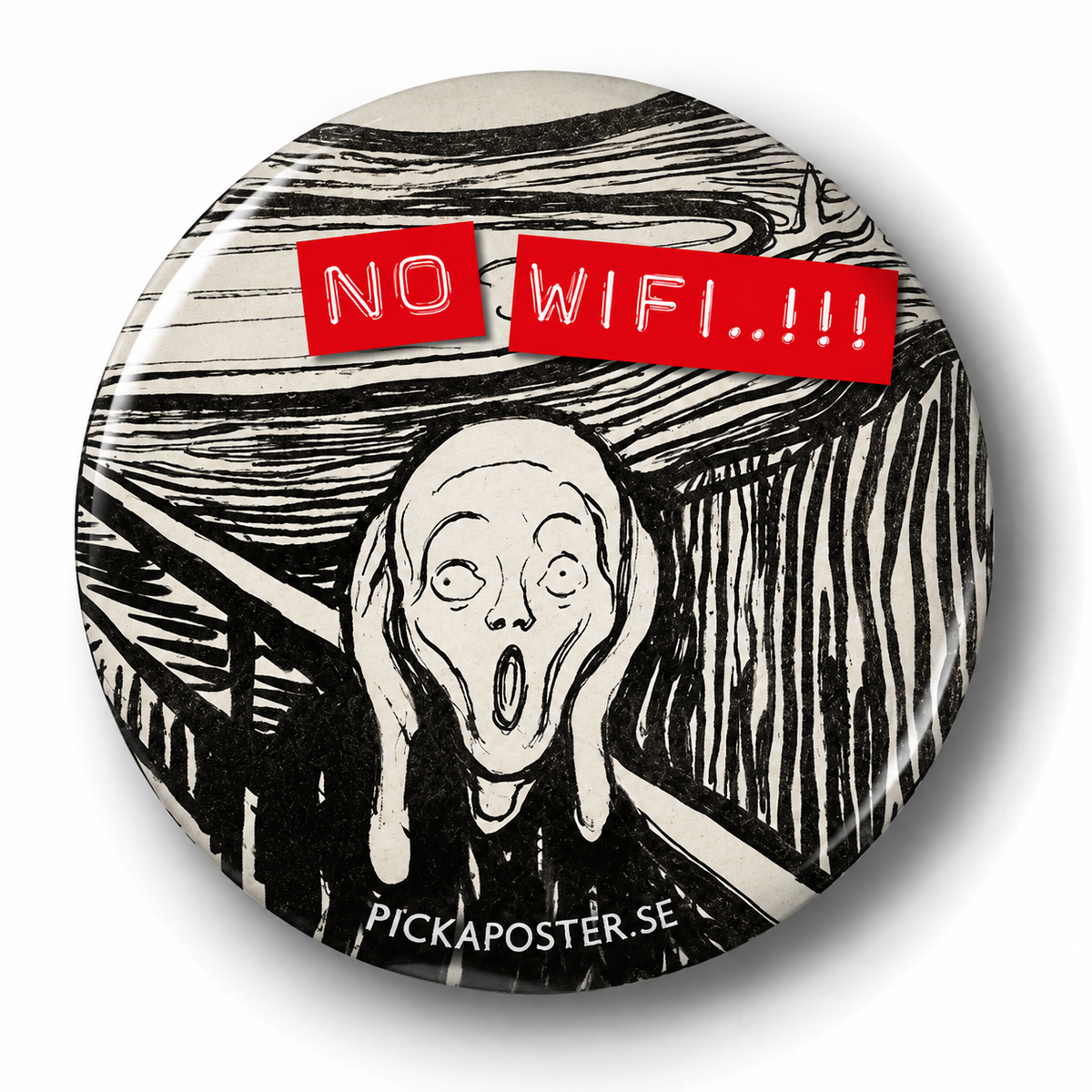 No wi-fi (Badge)