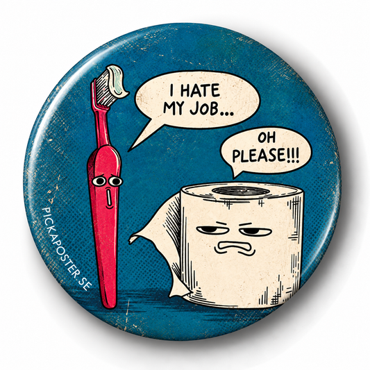 I hate my job (Badge)