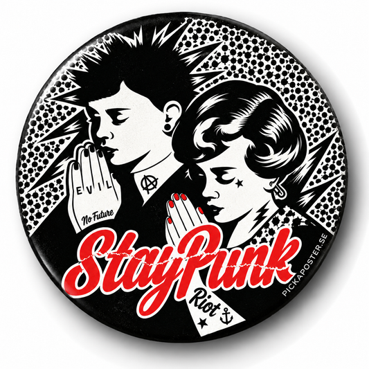Stay Punk (Badge)