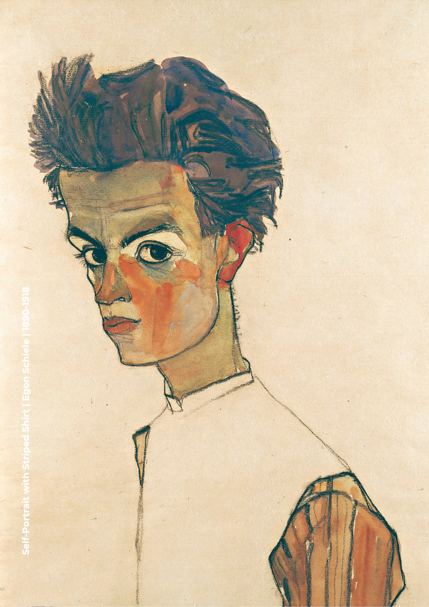 Self-Portrait with Striped Shirt