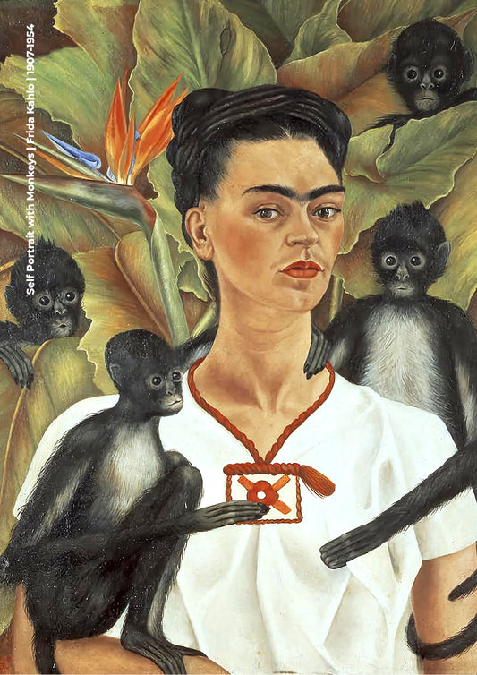 Self Portrait with Monkeys