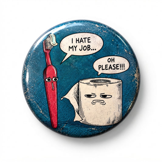 I hate my job (Badge)