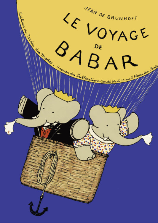 Babar flyger luftballong