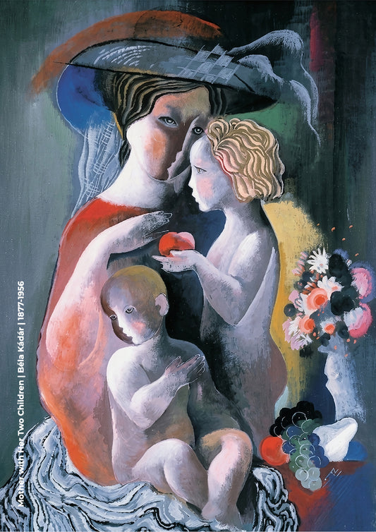 Mother with Her Two Children