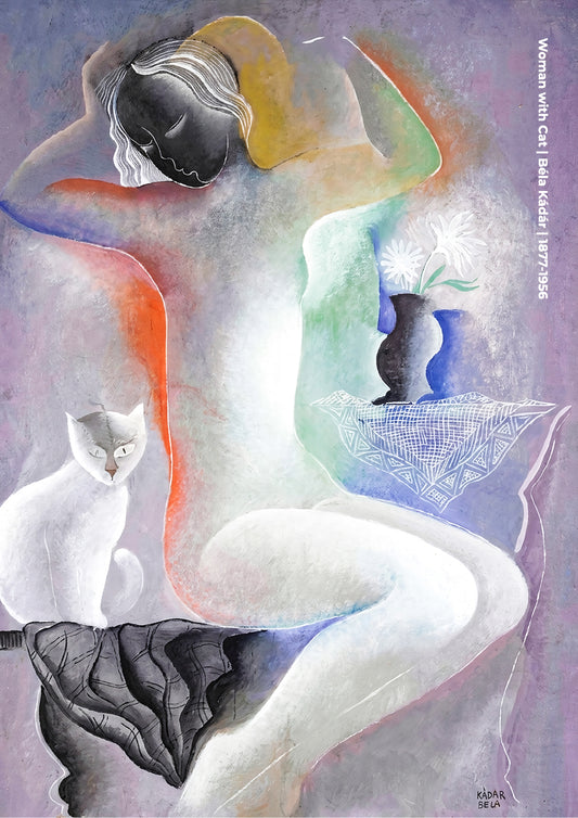 Woman with Cat