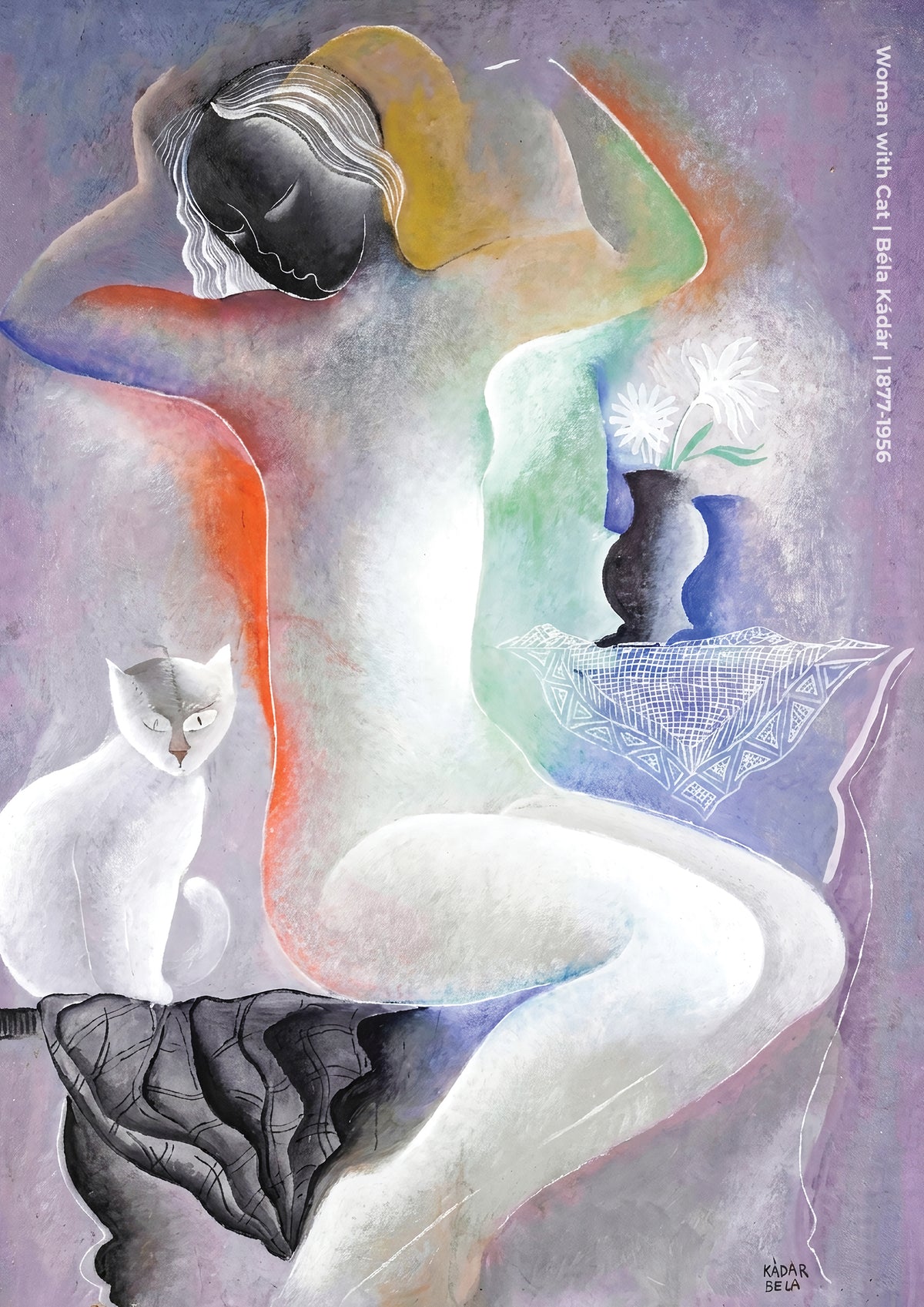 Woman with Cat