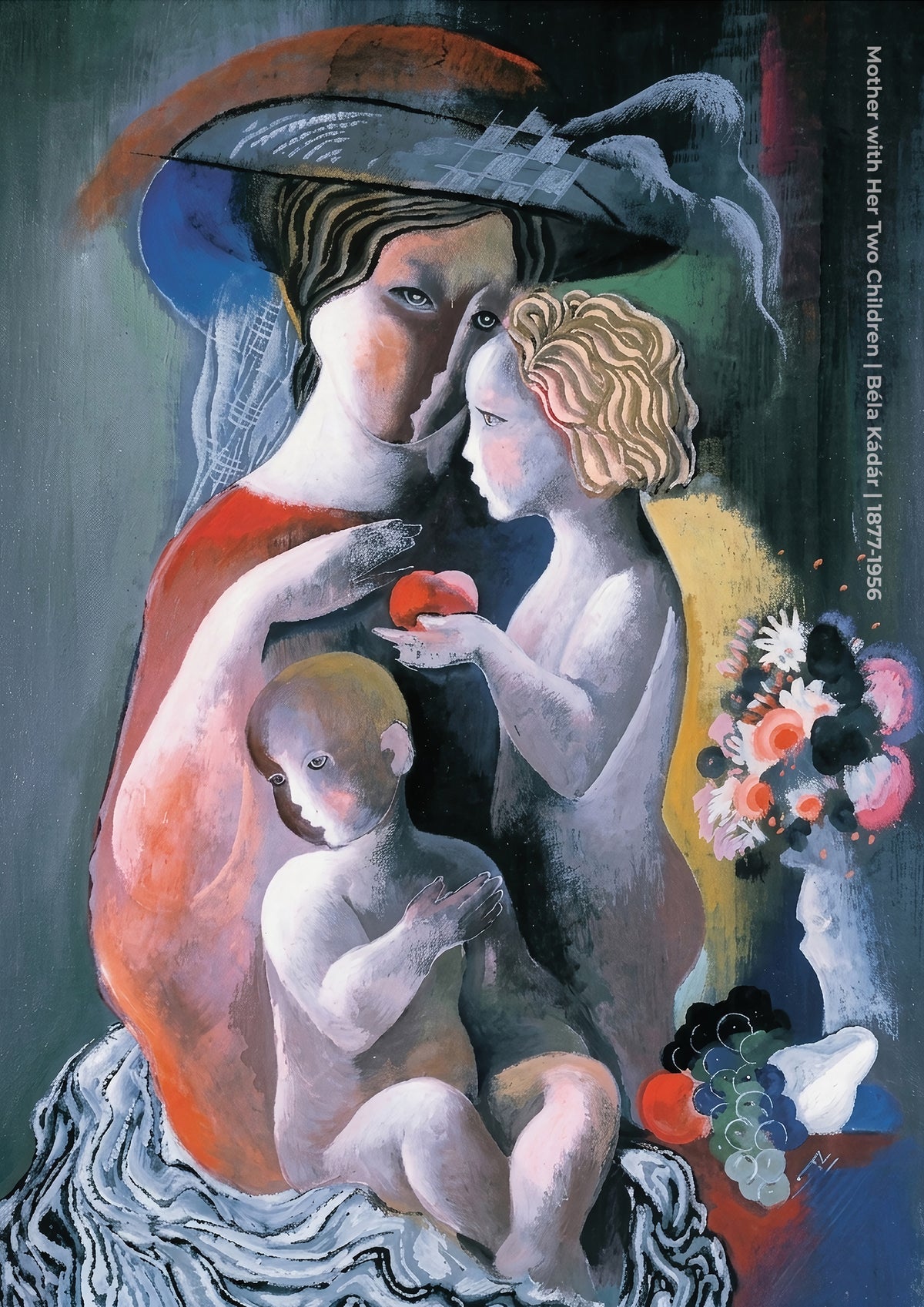 Mother with Her Two Children