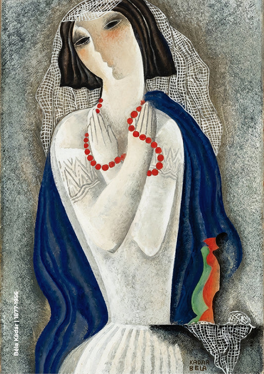 Girl with Red Pearls
