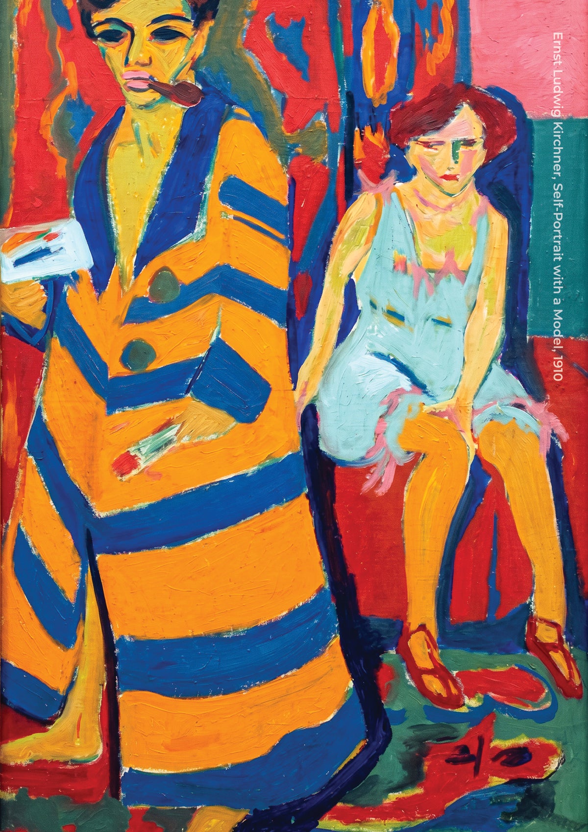 Self-Portrait with a Model