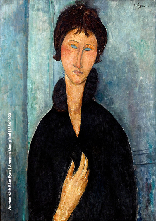 Woman with Blue Eyes