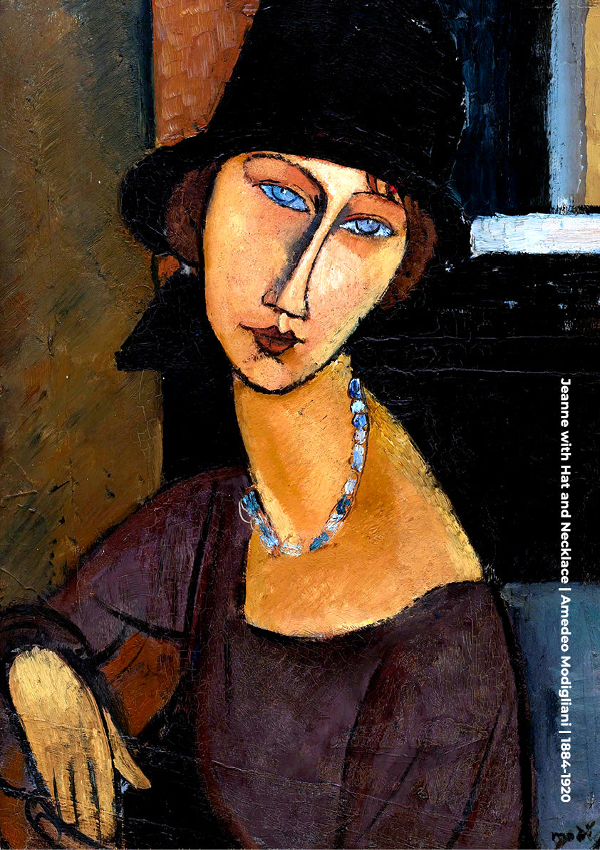 Jeanne with Hat and Necklace