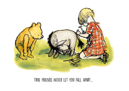 True friends ...
