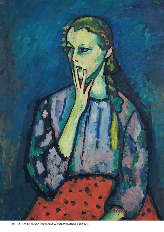 Porträtt av en flicka