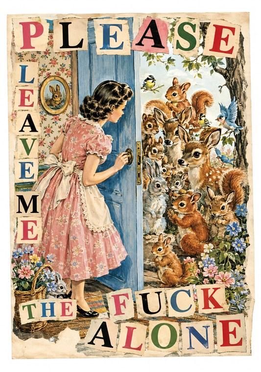 Please Leave Me The Fuck Alone