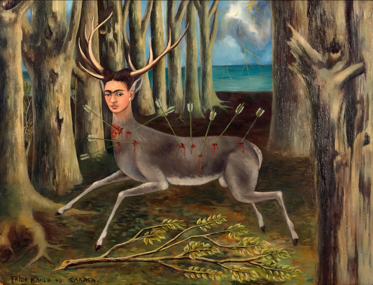 The wounded deer
