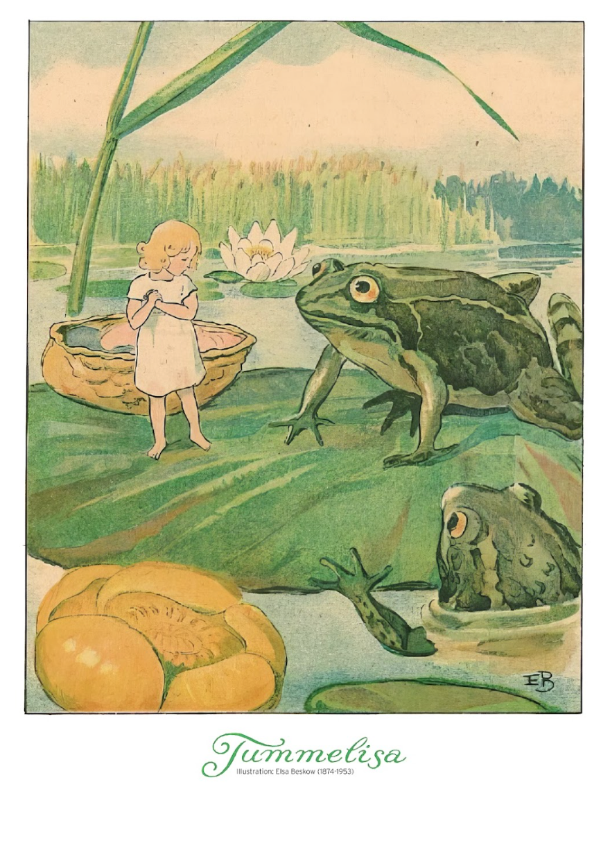 Tummelisa och grodorna