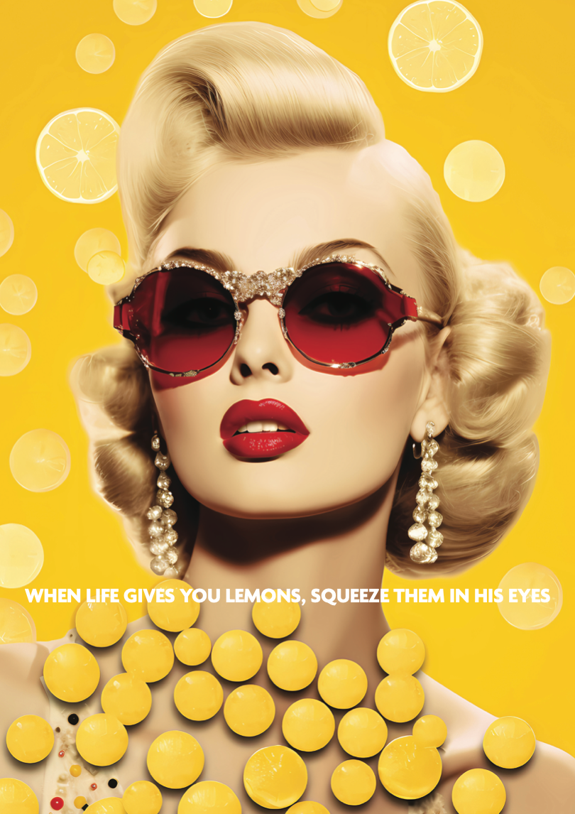 Squeeze lemons ...