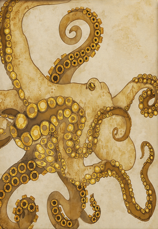 Golden octopus