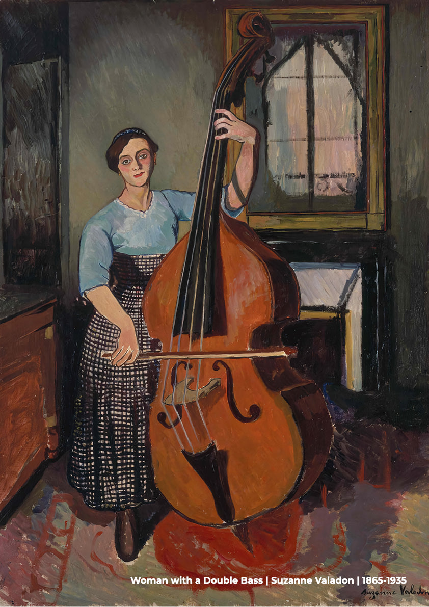 Woman with a Double Bass