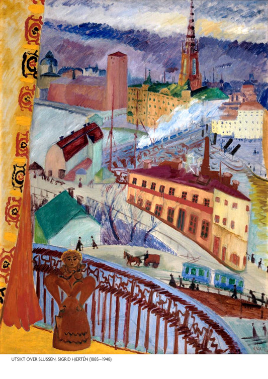 Utsikt över Slussen