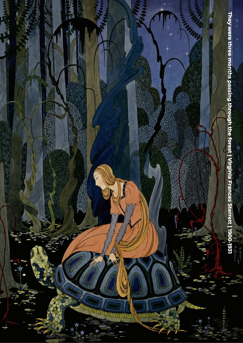 They were three months passing through the forest