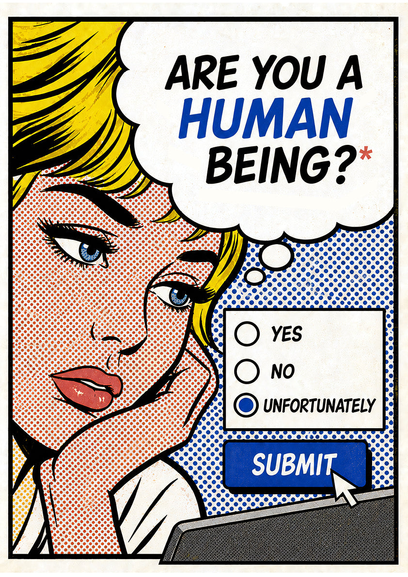 Are you a human being?