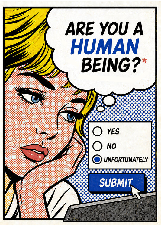 Are you a human being?