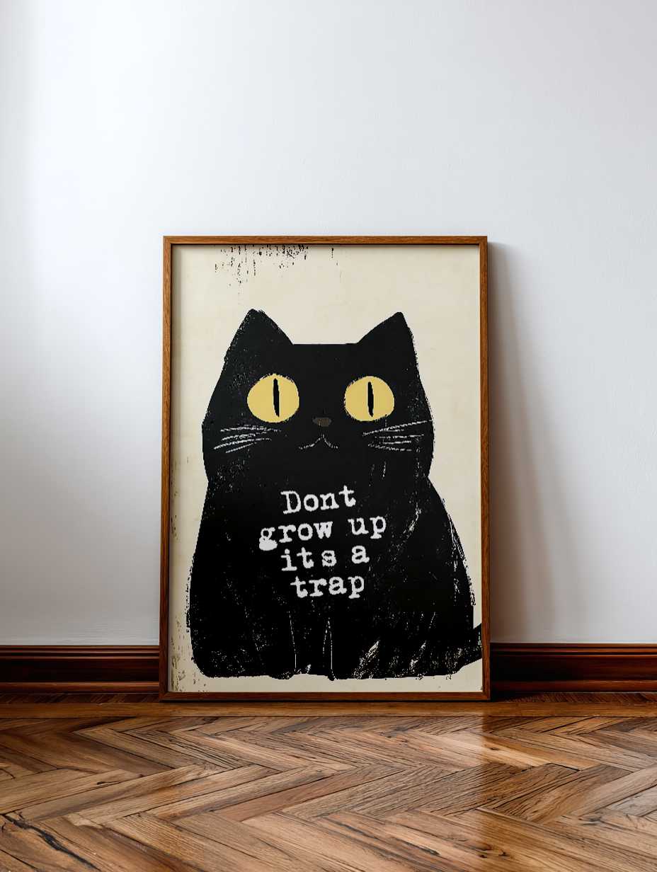 Don't grow up ...