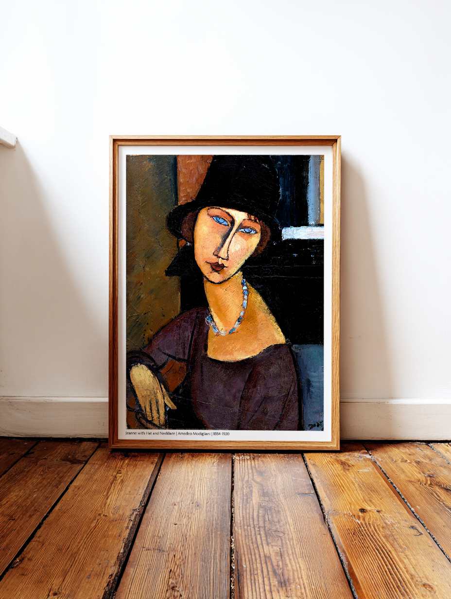 Jeanne with Hat and Necklace